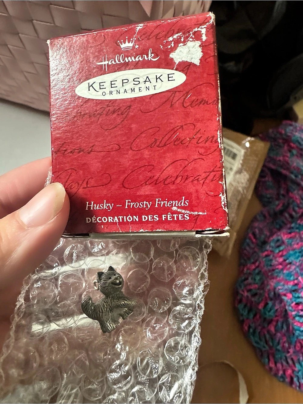 Hallmark Husky - Frosty Friends Christmas Ornament